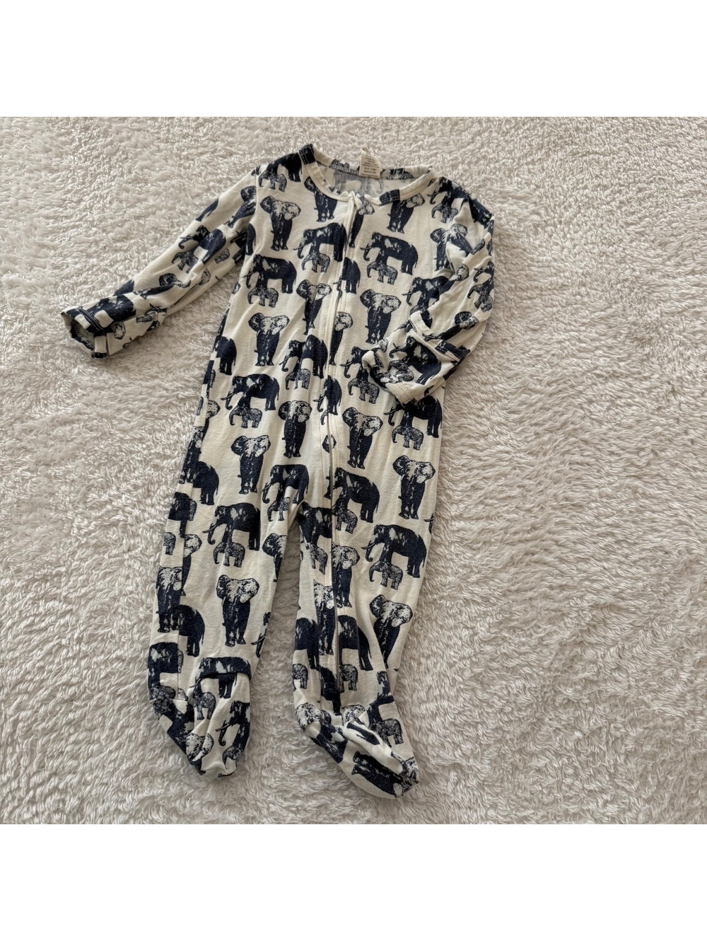 6-9m Kate Quinn Modal Zip Footie